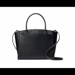 Kate Spade New York Frannie Medium Satchel. Black.